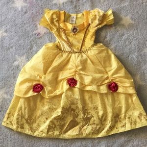 DISNEY STORE BELLE DRESS VGUC